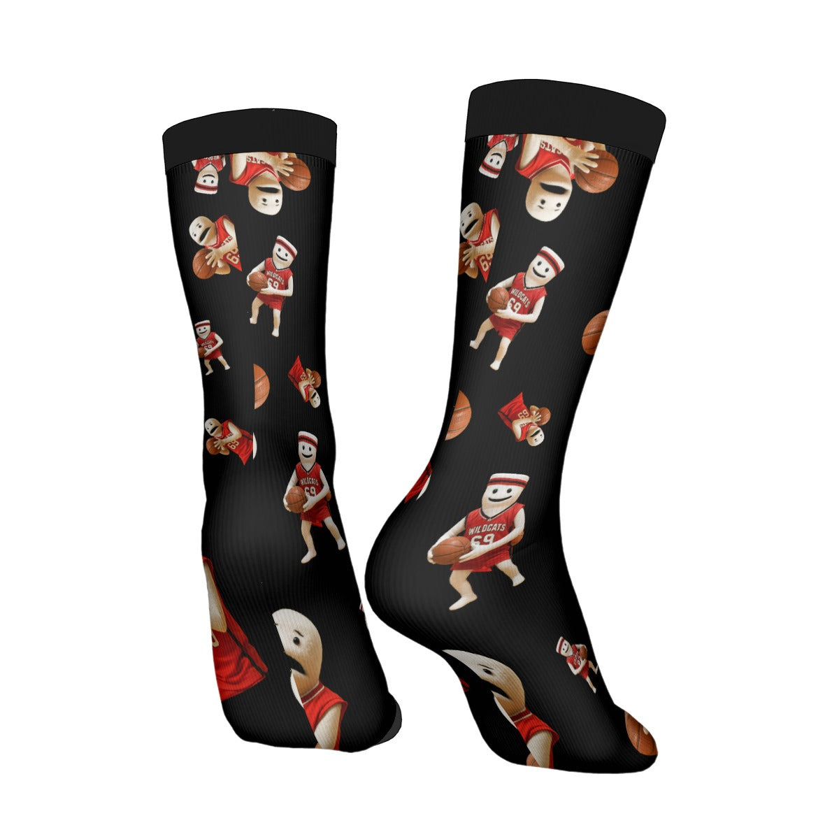 Contrast Color Socks For the USA