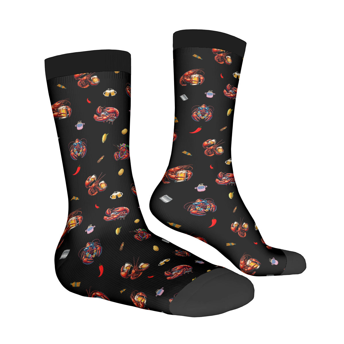 Contrast Color Socks For the USA
