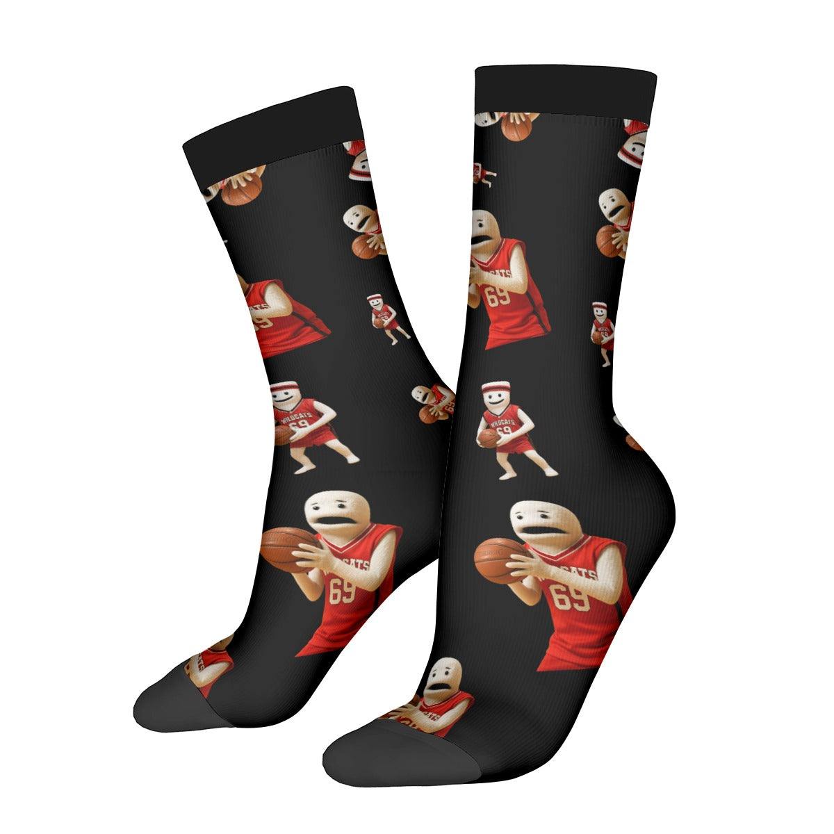 Contrast Color Socks For the USA