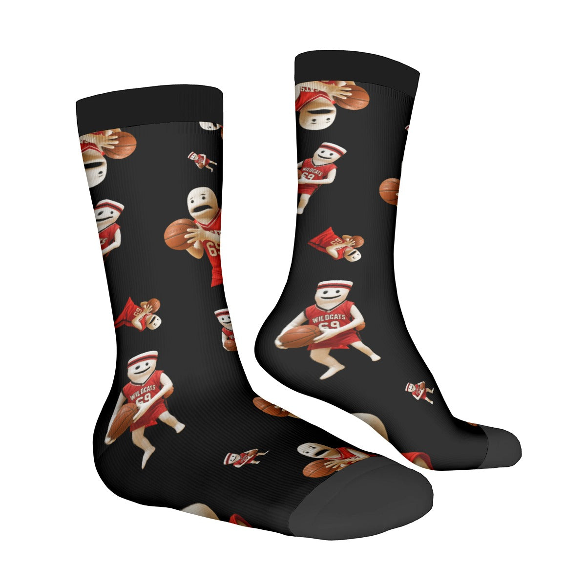 Contrast Color Socks For the USA