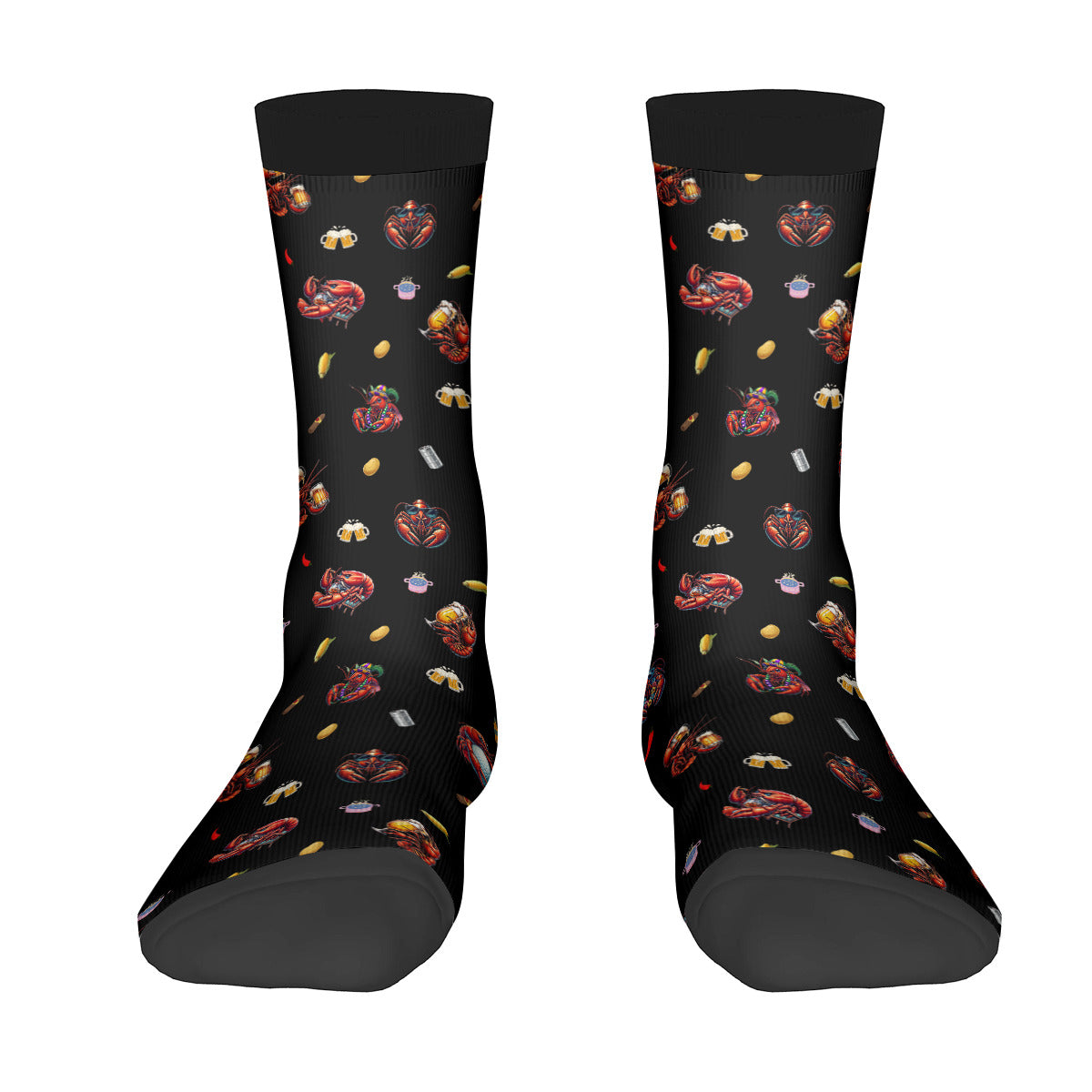 Contrast Color Socks For the USA