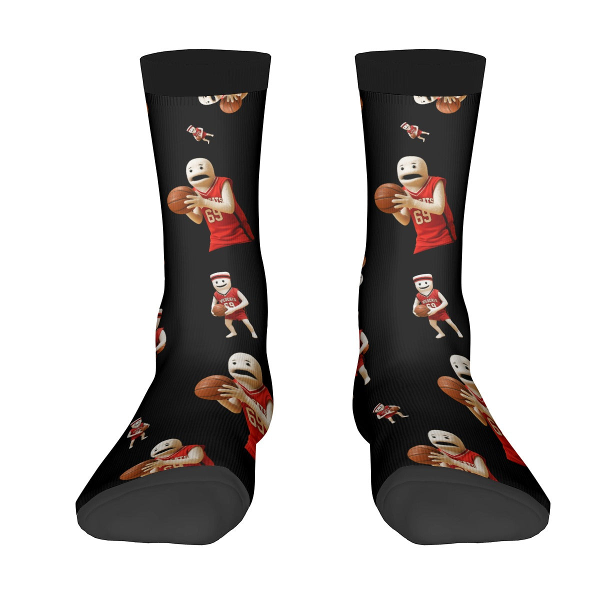 Contrast Color Socks For the USA